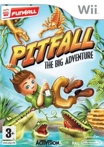 Pitfall: The Big Adventure pour Wii - Jeu d'aventure en import anglais original