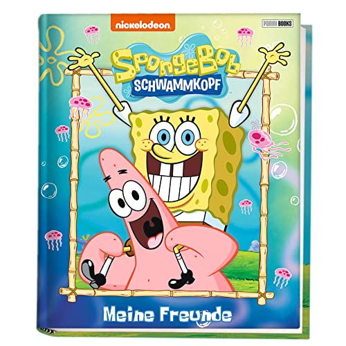 SpongeBob Schwammkopf: Meine Freunde: Kindergartenfreundebuch mit wattiertem Cover