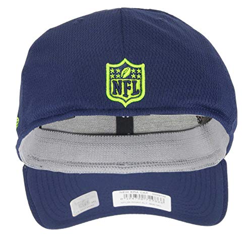 New Era NFL SEATTLE SEAHAWKS Authentic 2020 Sideline 39THIRTY Stretch Fit Road Cap, Größe:S/M, Blue - Seattle Seahawks, S-M - Image 2