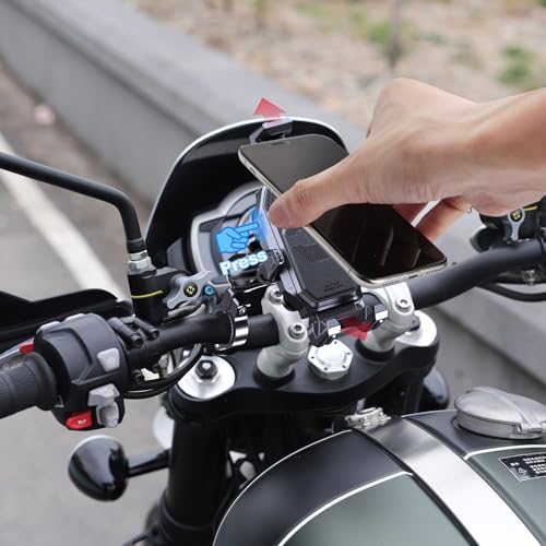 Support de téléphone anti-vibration moto idéal pour vos balades et trajets - 7
