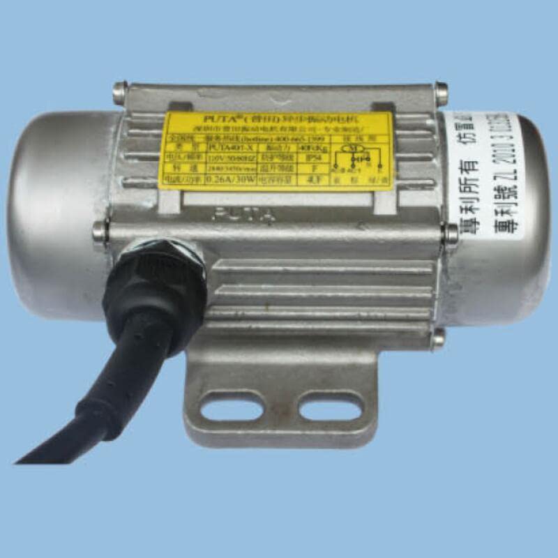 Davitu AC Motor - ToAuto 380V Three Phase Vibrator stainless steel vibration motor asynchronous vibrating for Coal Mine Construction 30-120W - (Speed: 60W Frame 19J)
