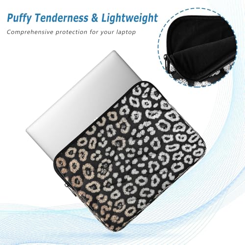 Funda para laptop 15-16 pulgadas estilo Boho Leopard miniatura 4