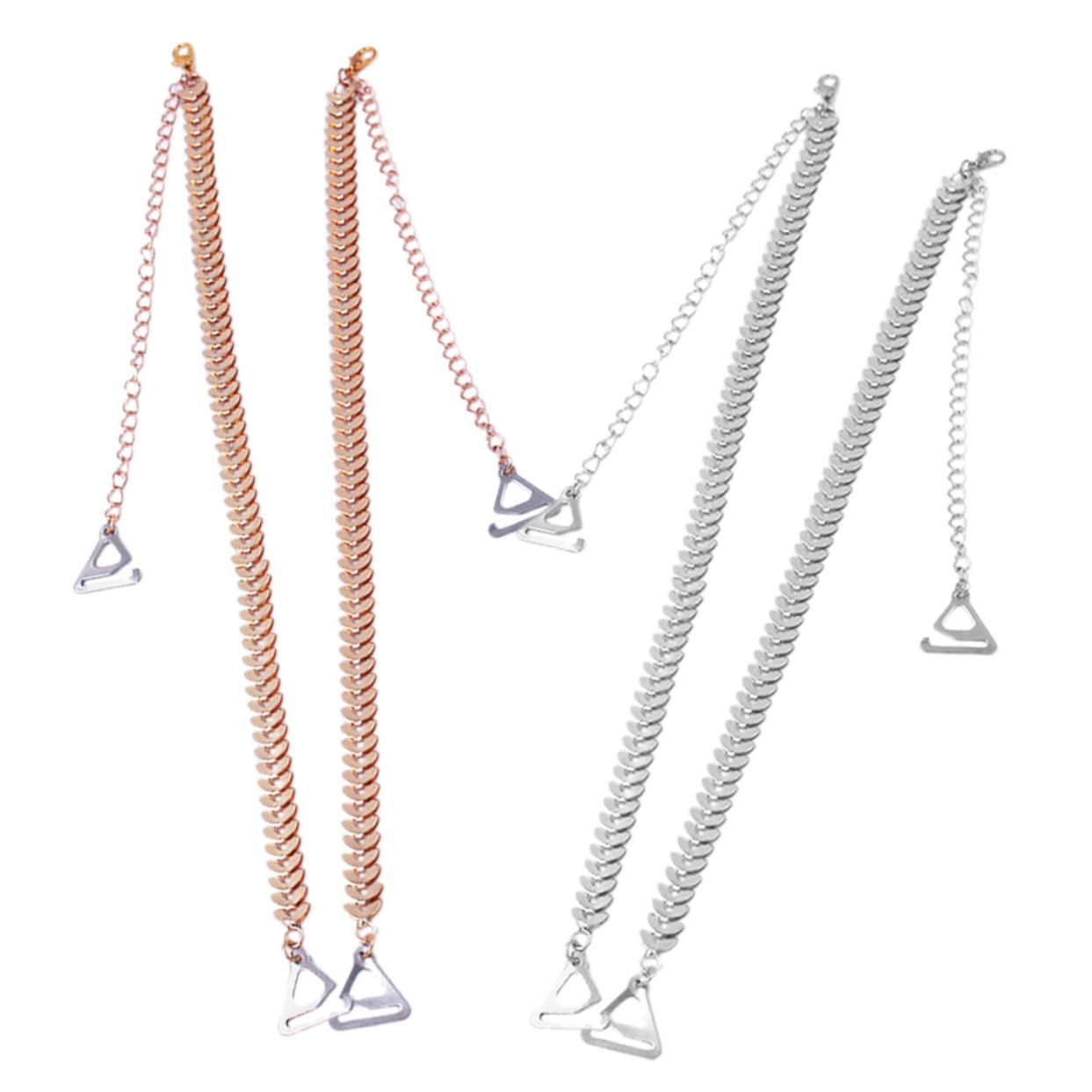 10pares Tirantes Decorativos Para Sujetadores Ajustables Invisibles Perfectos Para Vestidos De Novia y Ocasiones Formales