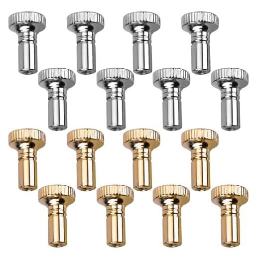 BOXOB 16uds Perillas de Interruptor de Lámpara, Plateadas Doradas Reemplazo Perillas Encendido y Apagado para Lámparas Pie y Mesa