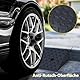 DFENG Bordsteinrampe Gummi Rampe 5 cm hoch Bordsteinkantenrampe Türschwellenrampe Auffahrrampe Autorampe Gummirampe, Rampen für Autos Motorrad Rollstuhl, 100 x 25 x 5 cm, Schwarz