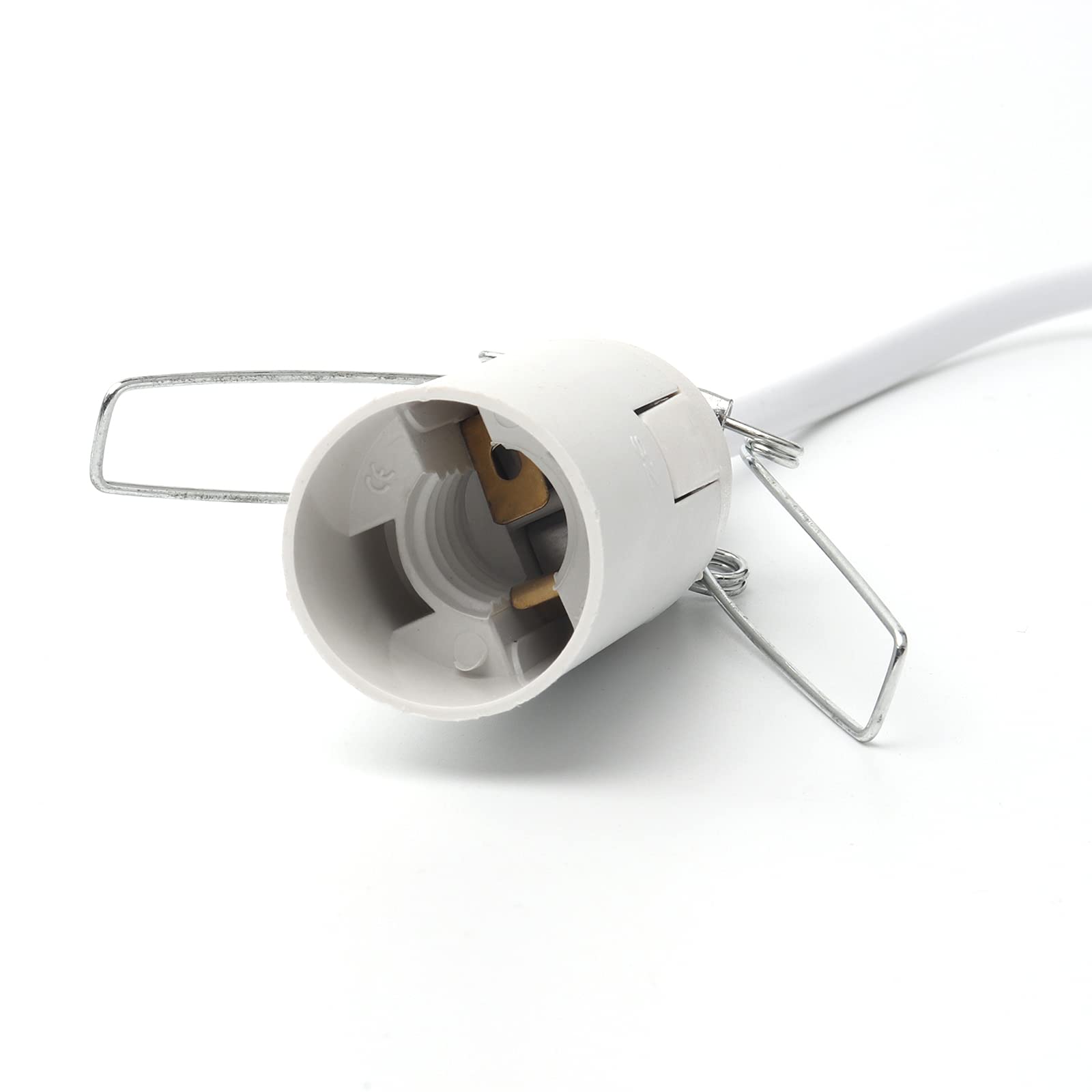 Vegena 4 stuks Lamphouders met Schakelaar, Kabel met Schakelaar voor Zoutlamp Fitting, Lamphouder met 1,8 m Kabelschakelaar voor Lampophanging, Hanglamp Plafondlamp