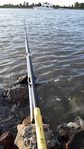 Canne à pêche en carbone DH Puits Noir de 3,9m à 7,2m ultra-légère