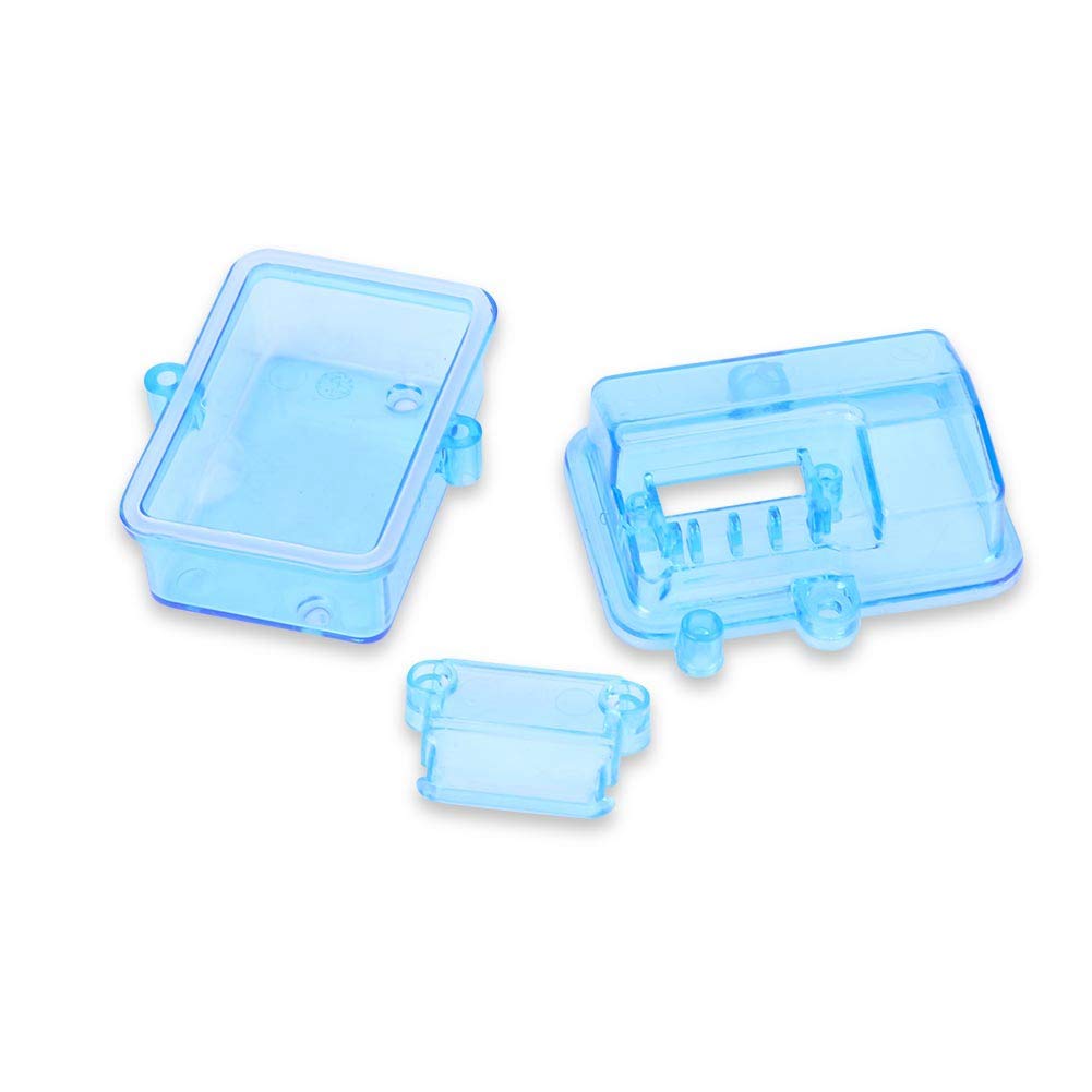 Caja Receptora Impermeable Para Coche RC – Protege El ESC De Agua Y Suciedad, Transparente Y Fácil De Instalar Con Tornillos O Cinta Adhesiva, Compatible Con Huanqi727/Slash