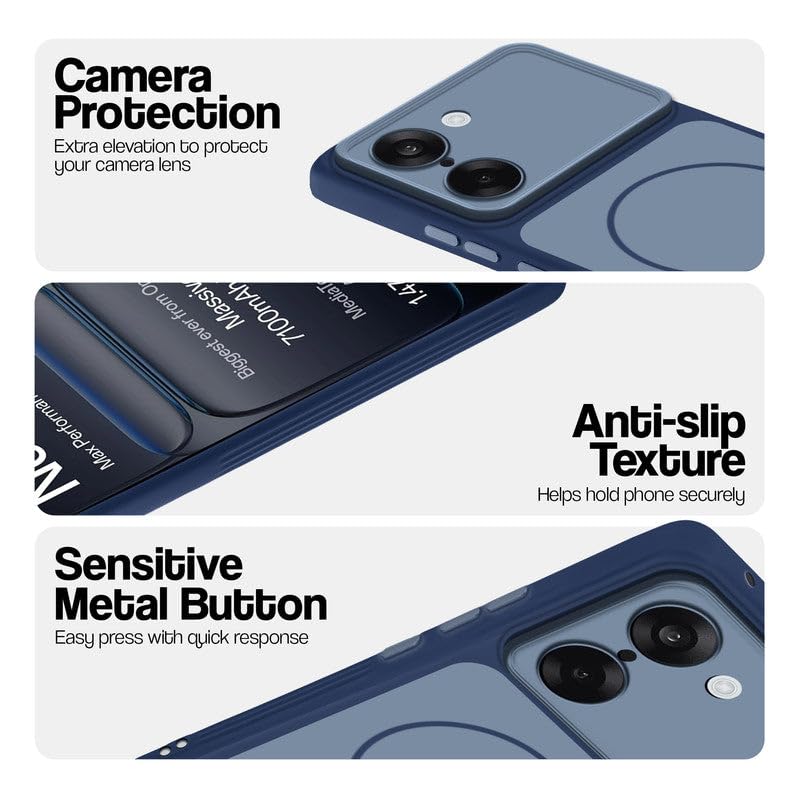 SYOTT Back Case for ONEPLUS NORD CE 5 Blue - Image 4
