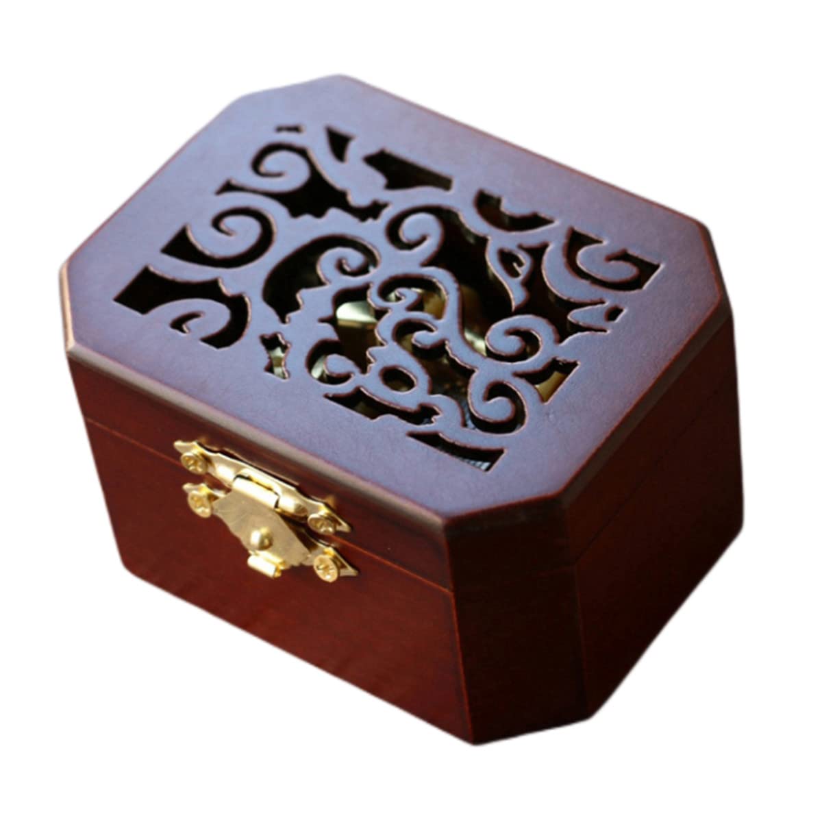NITOMTYU Wind up Music Box 18 Note Musical Box Movement Gift for Girls Boys Birthday Anniversary Christmas(Tune: The-God-Father Theme)