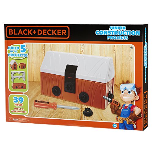 black and decker junior deluxe tool set 85 piece