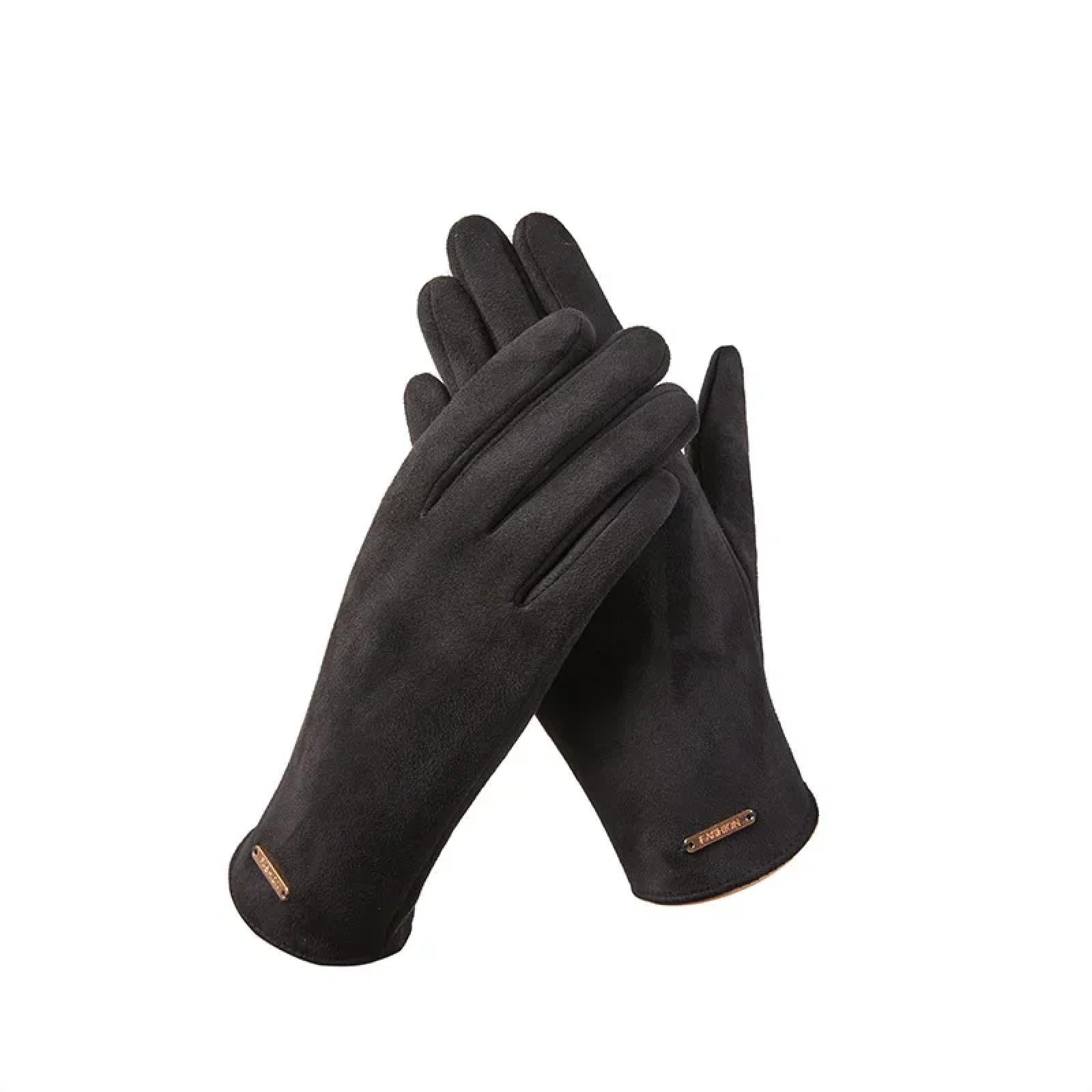SiVaji Guantes Invierno Hombre Mujere Gloves Guantes Cálidos para Mujer Guantes De Ciclismo Al Aire Libre Driving Anti Cold Touch
