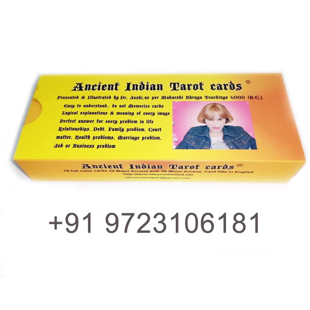 Amazon.in: Buy Ancient Indian Tarot Card Original Deck Book Online at Low  Prices in India | Ancient Indian Tarot Card Original Deck Reviews & Ratings