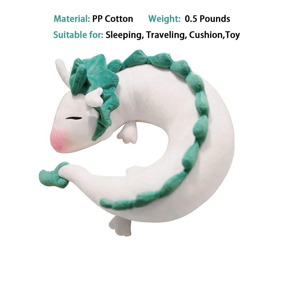 Amazon｜アニメネックピロー ホワイトドラゴン ぬいぐるみ 人形