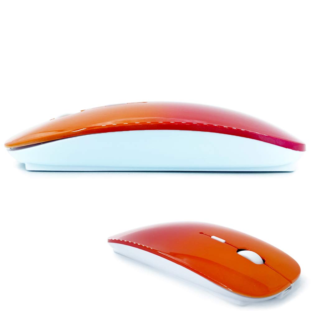 Rechargeable Bluetooth Mouse for MacBook pro/MacBook air/iPad, Wireless Mouse for Laptop/Notebook/pc/iPad/Chromebook (BT/A...