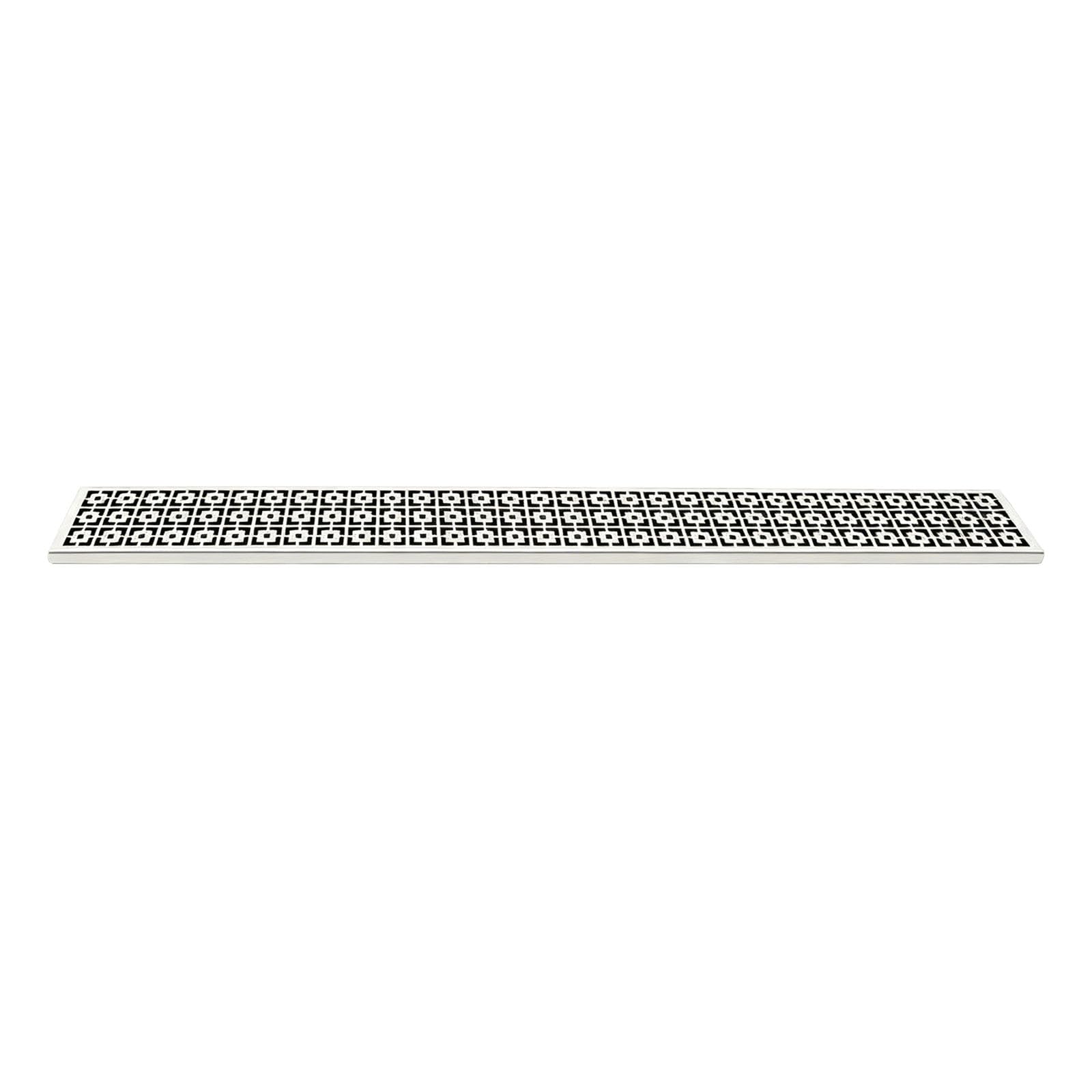 Cubierta De Drenaje De Piso Acero Inoxidable,Bordes Redondeados Rejilla Desagüe Lineal,Diseño Modular Conectable,Tapa Sumidero Ducha para Piscina Cocina,10 * 70cm