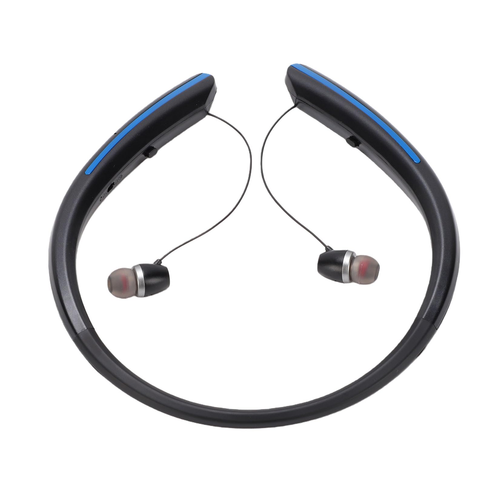 Cuffie Bluetooth Archetto da Collo, Auricolari Wireless con Archetto da Collo IPX5 Resistenti Al Sudore con Microfono, Cuffie Stereo Nell'orecchio per Allenamenti Sportivi (BLUE)
