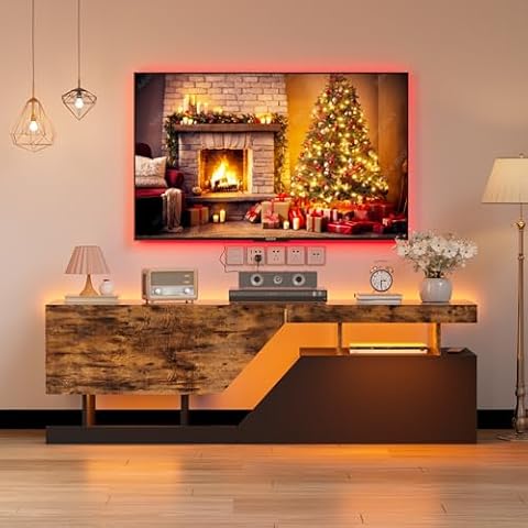 Meuble TV MSFE Lowboard LED Cover