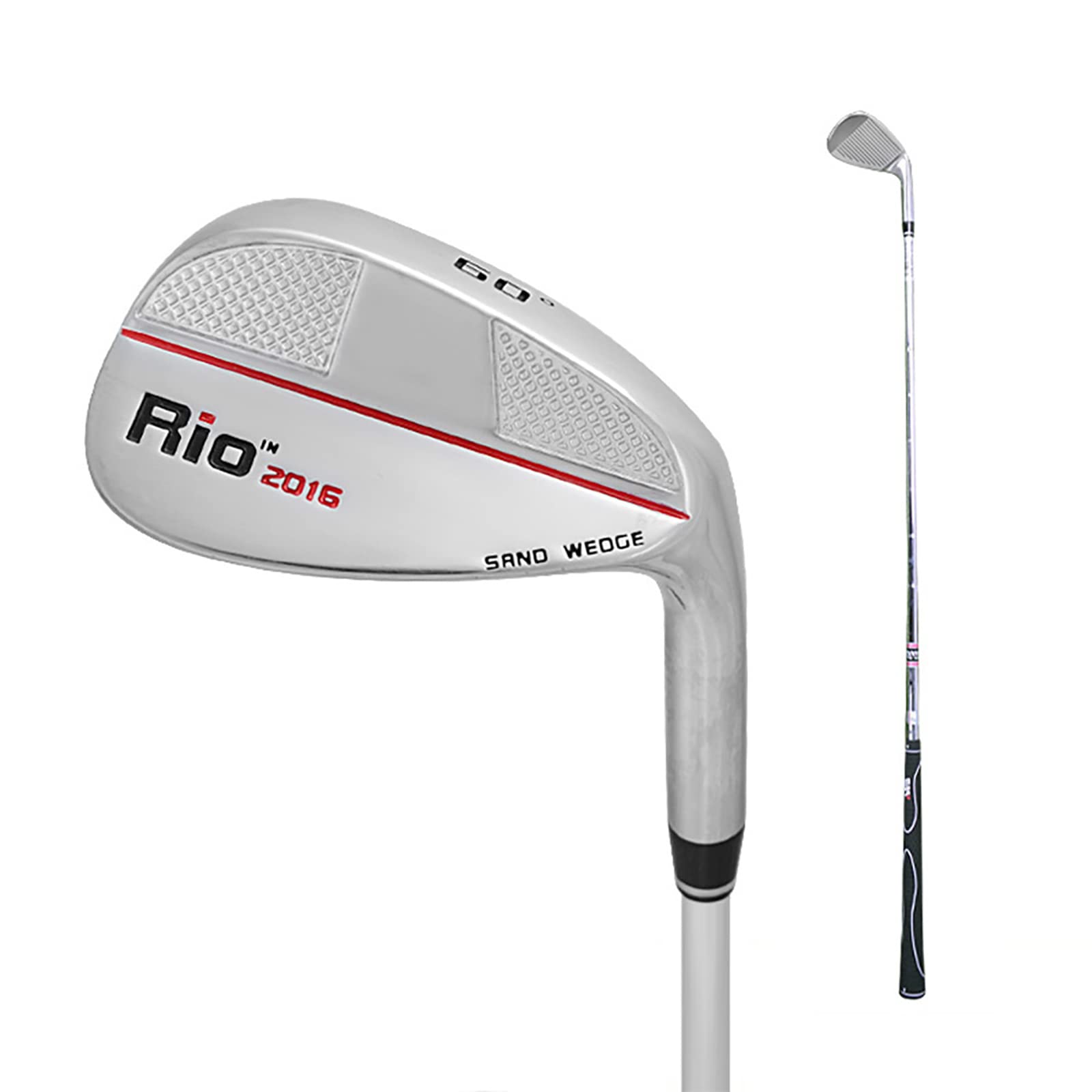 Kij golfowy 60/56 stopni Sand Wedge, stal nierdzewna kuta Kije golfowe, dla początkujących golfistów Mężczyźni Kobiety Kije golfowe Wedge, prawa ręka
