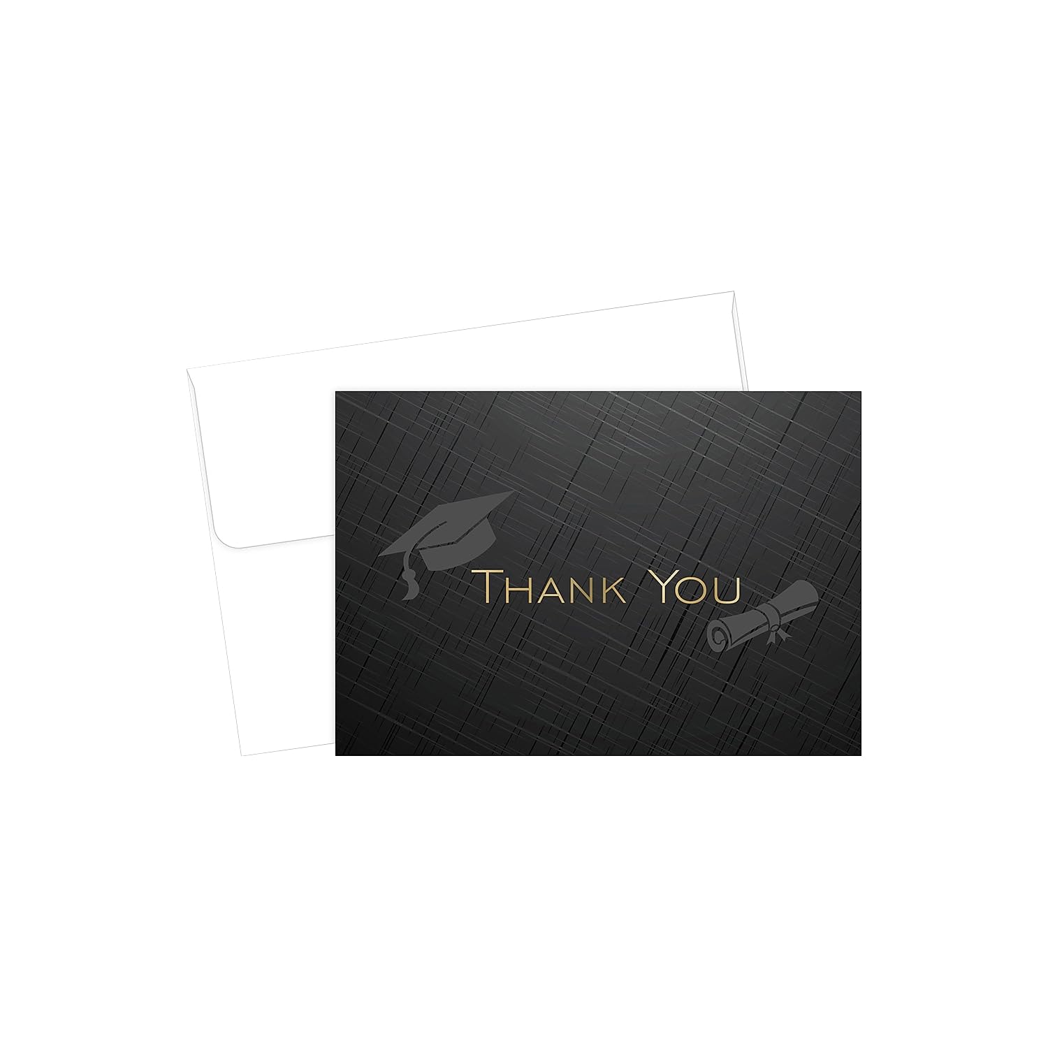 Cosco Gold Grad Thank You Card