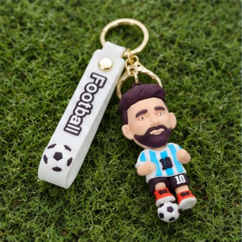 Image of Cute 3D Keychain | Keyring & Quirky Bag Charm | Hard Silicone, Unbreakable | Travel Essential | Kids Friendly | Strap & Bag Hook
