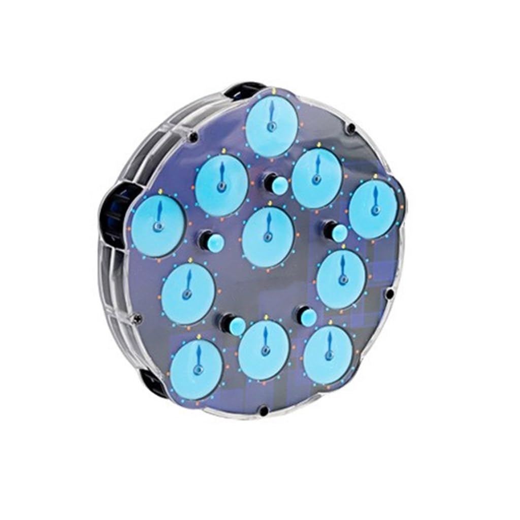 Magnetic Speed Clock Puzzle Best for Kids Magnetic Puzzle Logical Toy Magnetic Clock for Adults