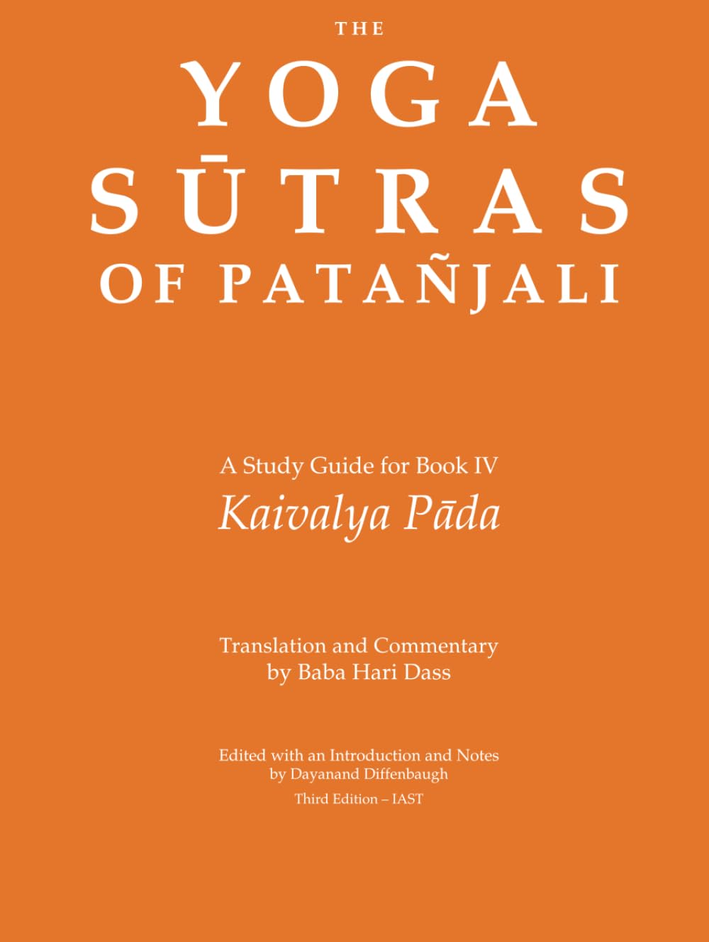 Yoga Sutras of Patanjali – Book IV