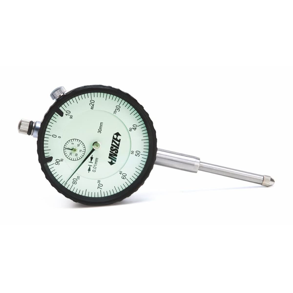 Reloj Comparador analógico INSIZE 2308-10FA - Reloj Comparador Calibrado ENAC - Incluye Certificado de Calibración Acreditado