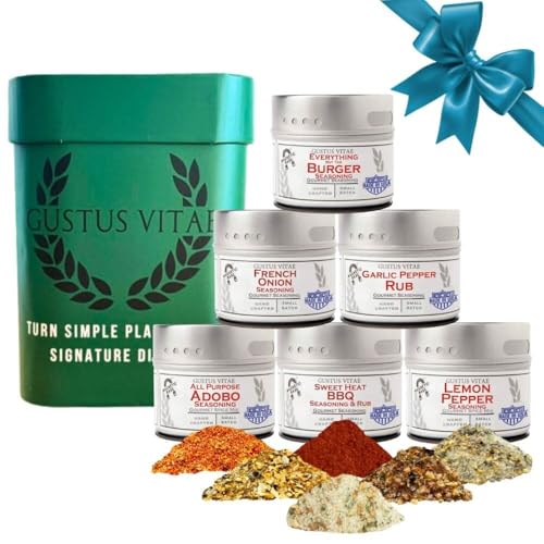 Gustus Vitae Signature Grilling Seasonings Gift Box