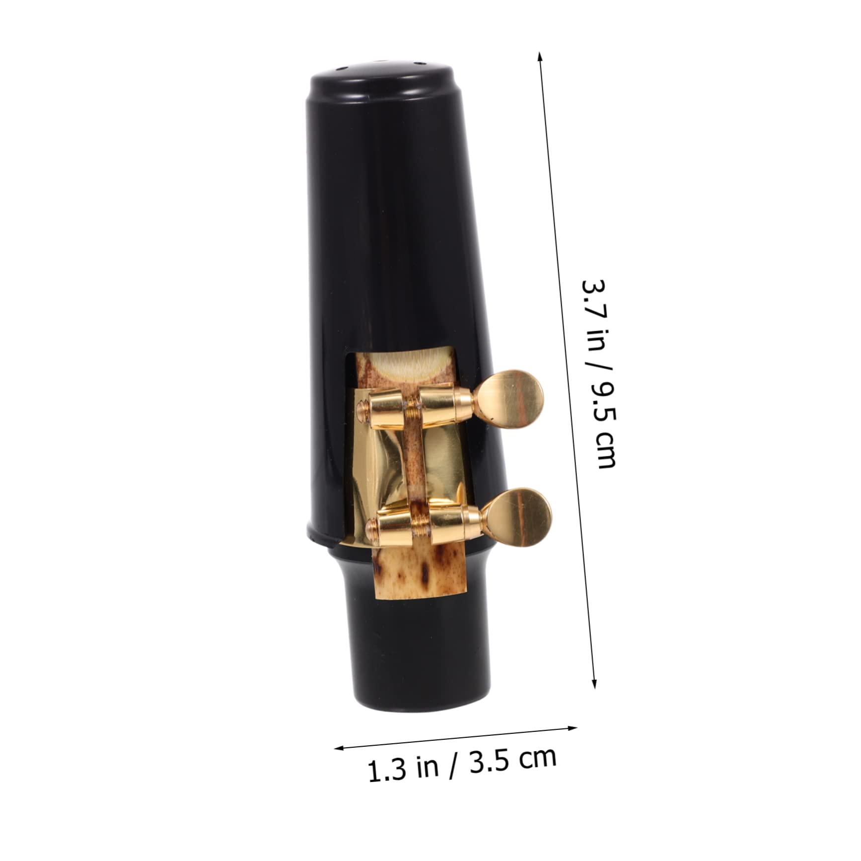 ibasenice 4ensembles Kit Complet Accessoires Pour Saxophone Alto Embouchure Anches Et Couvercles Pratique Et Pour Étudiants Et Débutants