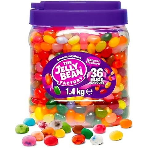 The Jelly Bean Factory Gourmet Jelly Beans Jar Cover