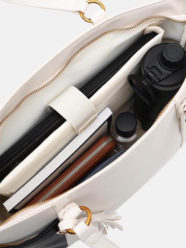 Image of Kazo Karl Tote | Premium Faux Leather Handbag for Women | Minimalist Structured Shopper for Work & Transit
