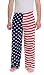 Fun Boxers Men's America Flag Pajama Pants