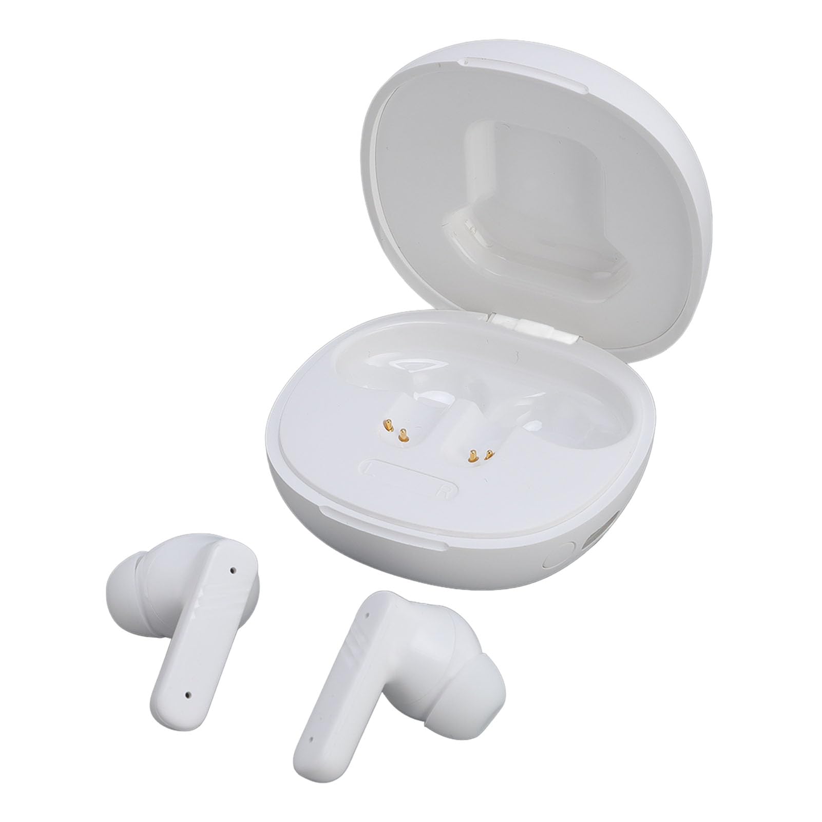 Generic Auricolari per Traduttore Linguistico Wireless con Bluetooth 5.4, Auricolari di Traduzione Multifunzionali per i Viaggiatori (WHITE)