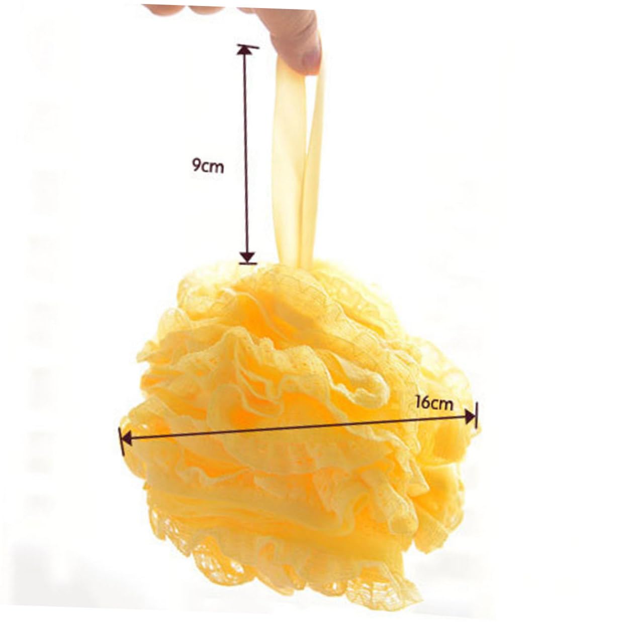 DOITOOL 5piezas Esponjas De De Exfoliante Encaje Balones y Acolchadas Para Cuidado Mezclados
