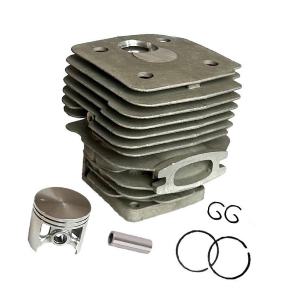 Reparar pérdida de potencia en motosierra 395XP con kit de cilindro de 56 mm y juntas