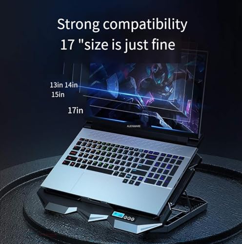 Base refrigerante para laptop PHAPPY con 4 ventiladores miniatura 4