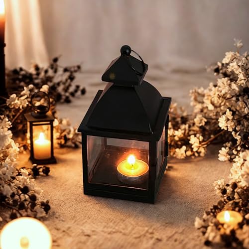 Rely+ Belmont Lantern Candle Holder - Indoor & Outdoor Decor, Han...