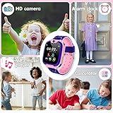 Kids Smart Watch - Smart Watch for Boys Girls Phone Watch with Two Way Call SOS 16 Games HD Camera Music Alarm Video Calculator, KidsWatch Gifts for Boys Girls Student 4-12 Years - Image 5