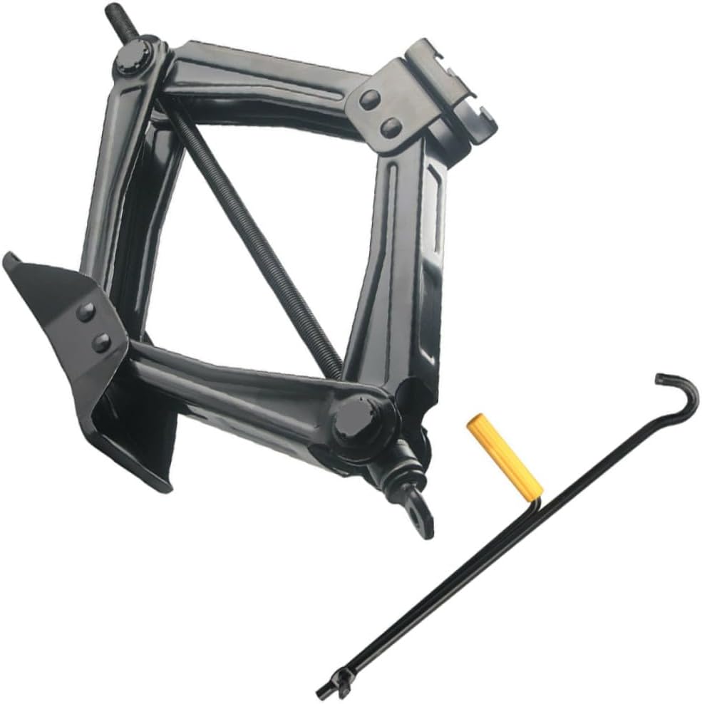 5 Ton Auto Scissor Jack Hand Cranking Vehicle Lift Car Tire Repair Tool Portable Garage Jack for SUV Sedan Truck Maintenance Random Color