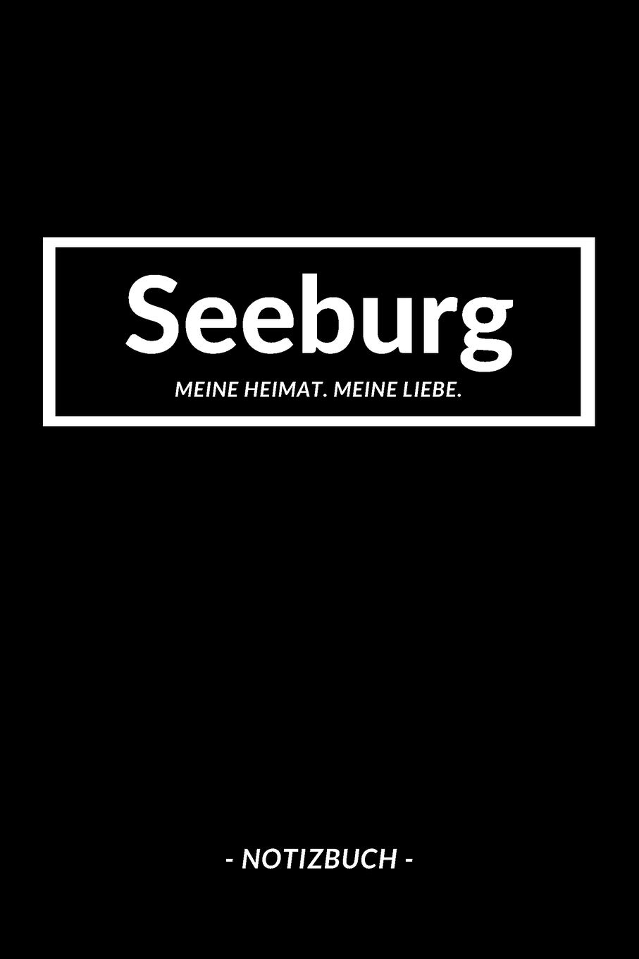Seeburg: Notizbuch A5 120 Seiten Dotted | Punktraster Notizblock/Journal/Notebook für deine Stadt.