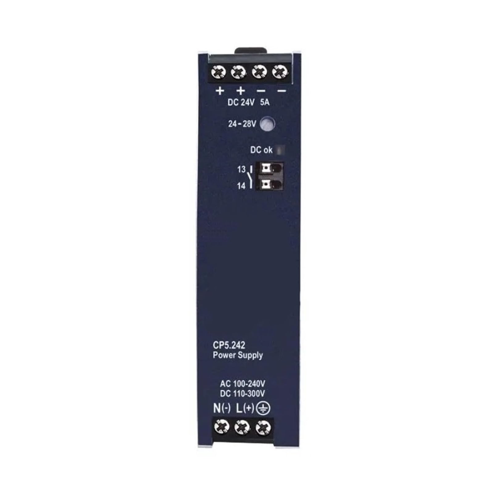 Alimentations sur Rail DIN CP5.242 monophasées 24 V, 5 A