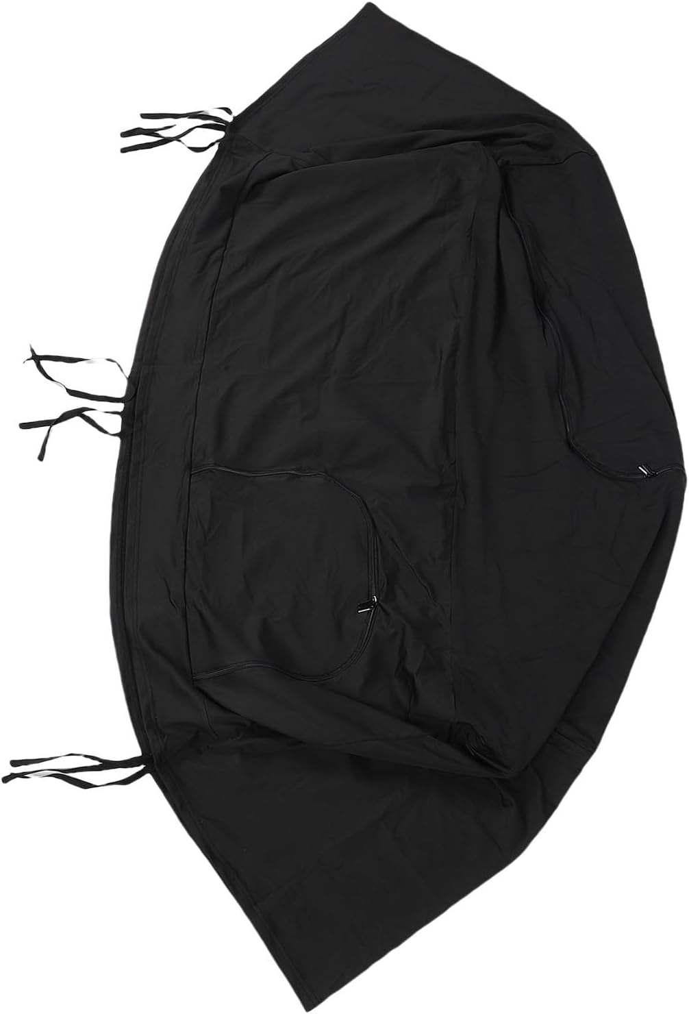 CUIFATI Crib Blackout Cover, Light Shielding Easy to Install Portable Baby Blackout Netting Tent Polyester Breatable for Indoor Outdoors (Large Size (24x18.5cm / 9.4x7.3in))