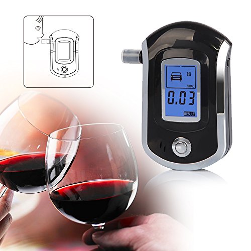 GREENWON Alcohol Tester, Police Breath Analyzer Detector, Breathalyzer, Breathalizer for Alcohol, Breathalyzer to