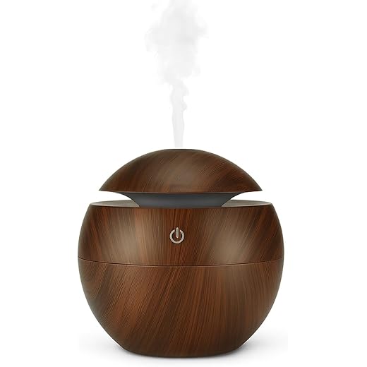 super fitwell Wood Cool Mist Ultrasonic Humidifier for Room