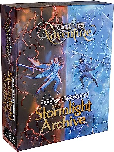 Brotherwise Games Call to Adventure: The Stormlight Archive | Narrative Fantasy with Hero Crafting Mechanics | 120-Card Standalone Experience | 1-4 Players Ages 13+ | 45-60 Minutes