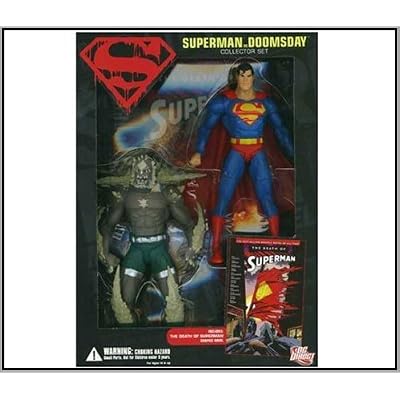 DC Direct Superman VS. Doomsday Action Figure Collector Set