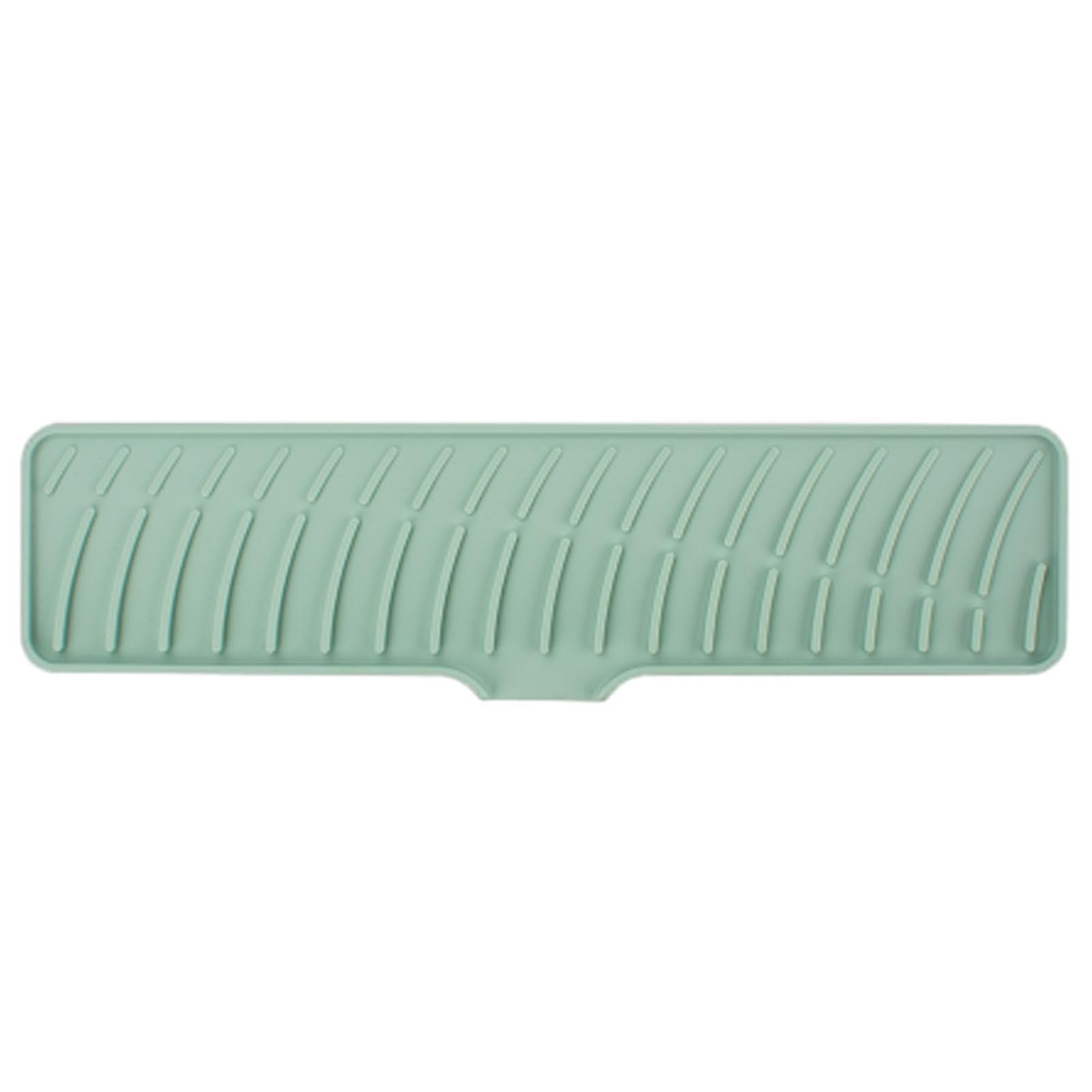 Tapis D'Égouttage En Silicone Avec Lèvre De Drainage - Antidérapant Pour Évier Cuisine Et Robinet
