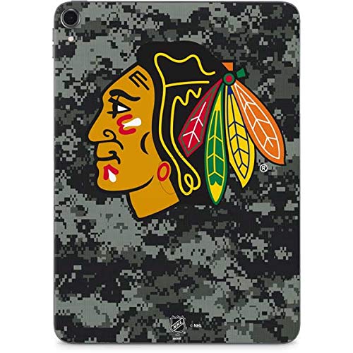 Skinit Decal Tablet Skin Compatible with iPad Pro 11in M4 (2024) - Officially Licensed NHL Chicago Blackhawks Camo Design