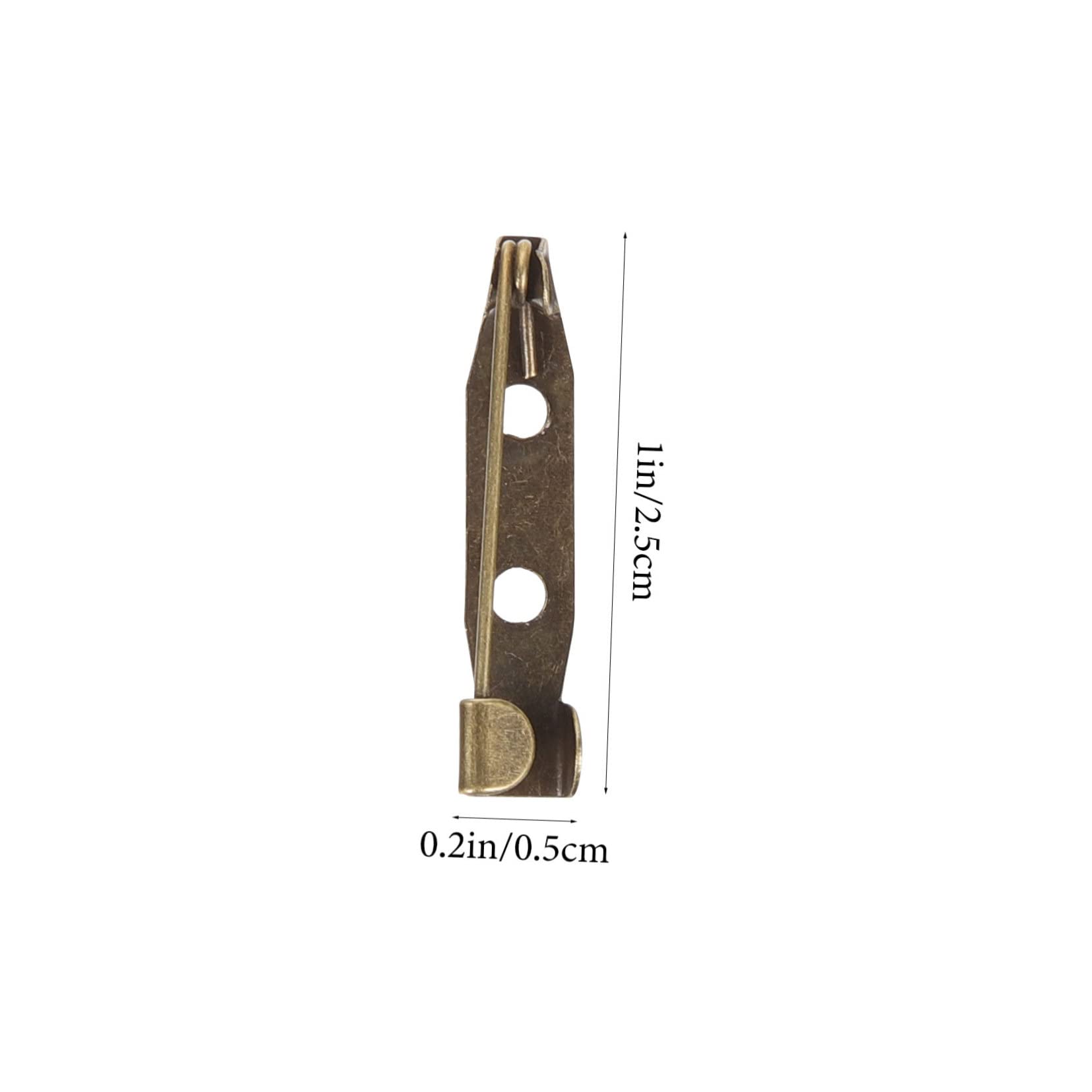 Beatifufu 150Pcs Brooch Pins Bar Pins for Jewelry Making Crafts and Decor Includes Antique and Colors for Sewing and Name Badges